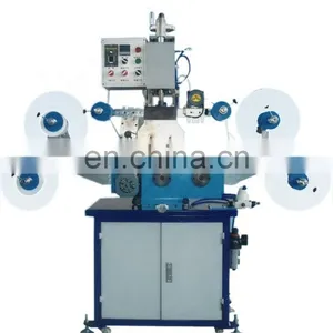 UT12 Automatic Fabric Label Hot Foil Stamping Machine, Textile Garment Tape Heat Transfer Press thumbnail-3