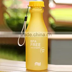 Plastic Water Bottle With Lanyard Design Plastic Soda Water Bottle thumbnail-1