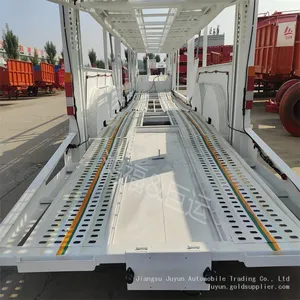 Exporting SUV Sedan Transport Special Semi-trailer to the Philippines thumbnail-2