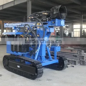 HF130Y Crawler Mounted Hydraulc Screw Piling Rig for Solar PV thumbnail-1