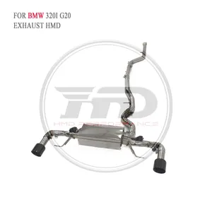 HMD SS304 Exhaust Catback for BMW 320i 420i F30 F36/ 320I G20/320i 330i G20/420i F36 Muffler With Valve For Cars Whatsapp+86 18946955156 thumbnail-2