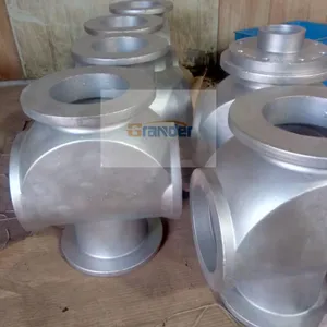 SS 316/304 Valve Body /investment Casting /pump Cover / Silica Sol Precision Casting thumbnail-1