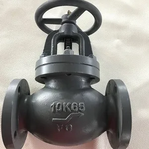 Chengzhi 10k Marine Japanese Standard Cast Iron Flange Straight Through Globe Valve Jis F7307, Cb/t4010 - 2005 thumbnail-2
