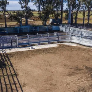 Factory Price Heavy Duty Galvanized Cattle G Force Yard Cattle Fence Livestock Equipment Easy Assembly thumbnail-6