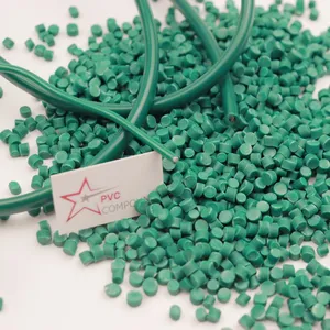 Heat Resistant PVC Compounds PVC Granules for Extrusion of Fire Resistant Wires and Cables thumbnail-1