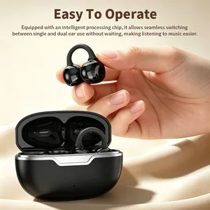 J190 Manufacturer Supply Ear Clip TWS Bluetooth Earphones, Open Ear Wireless Stereo Headphones thumbnail-3