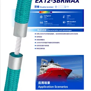 EX12-SBRMAX Ultra-high Molecular Weight Polyethylene Double-layer Braided Anti-rebound Rope thumbnail-1