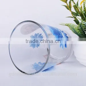 Popular Design Different Sizes Glass Water Jug Set /crystal Shot Water Coffee Glass Cup thumbnail-3