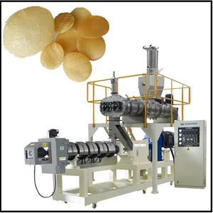 Jinan DG Salanty Pipe 3d 2d Snacks Pellets Food Extruding Machines Production Line Manufacturing Plant thumbnail-3