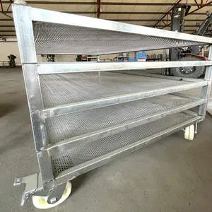 Stainless Steel Drying Rack Cart With Trays, Factory Direct Price, Technical Support, 30-Day Money Back thumbnail-2