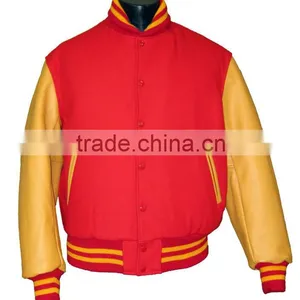 Unisex Varsity Style Christmas Letterman University College Baseball Jacket thumbnail-1