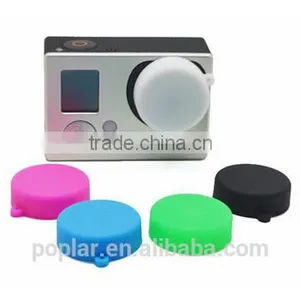 GP131L Silica Gel Lens Cover Gopros for Hero4 2 With Colorful Choose thumbnail-1