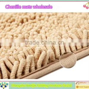 China Wholesale New Design Pattern Customized Bathroom Appliances Microfiber Bath Mat thumbnail-1