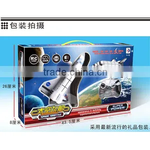 Spaceship 4CH RC Airplane With Music and Light Best Gift For Children thumbnail-6