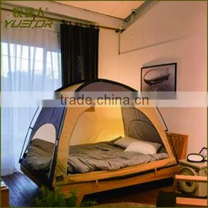 YUETOR Hot Selling Keep Warm Tent Queen Bed Tent Heated Indoor Bed Tent Quality Choice thumbnail-1