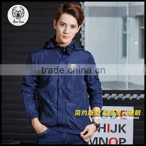 Mens Jackets Christmas Gift Wholesale Pullover Windbreakers, Water-resistant Coat thumbnail-1