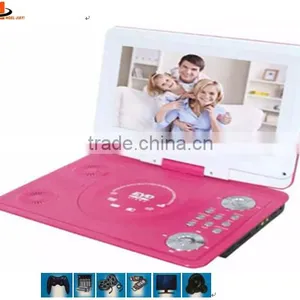 Portable Dvd Player With Digital Coaxial Output Full hd 3d Portable Dvd Evd Player thumbnail-2