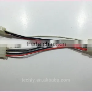 Splier Type Male to Female White Connector UL 1007 80C Wire Assembly thumbnail-5