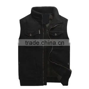 Casual Waistcoat Outdoor Mens Fishing Vest thumbnail-2