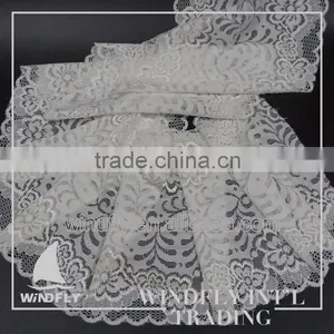 Fashionable Design Brand New French Chantily Fashion Lace thumbnail-4