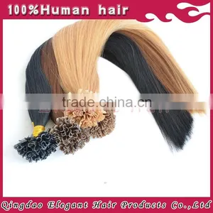 Wholesale Price Cheap Fashion Style Brazilian Virgin 100 Keratin Tip Human Hair Extension thumbnail-2