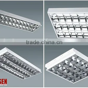 Grille Lamp Fixture 4X18W(fluorescent Lamp Fixture,ceiling Lamp Fixture) thumbnail-1