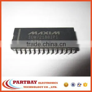 Original New IC CHIPS DIP28 ICM7218BIPI thumbnail-1