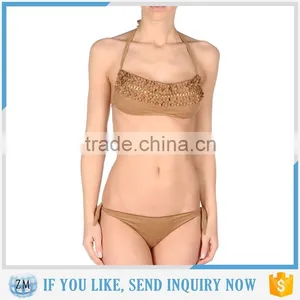 New Arrival African Print Swimwear Fabric 100% Cotton Swimsuits Women With High Quality thumbnail-1