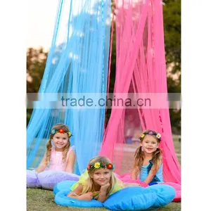 Round Girls Hanging Bed Canopy Folding Portable Iron Window Outdoor Baby Mosquito Net thumbnail-2