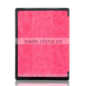 Fashion New High Quality Leather Case for KOBO Aura H2O thumbnail-2