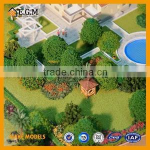 1:200 Beautiful Horse Breeding Village Model thumbnail-1