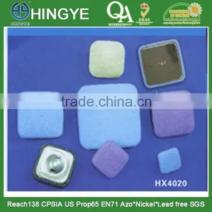 Square Shape Fabric Covered Button - F1415 thumbnail-1