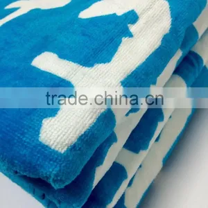 100% Cotton Wholesaler Beach Towel Fleece Beach Towel thumbnail-1