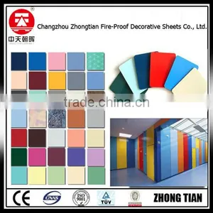 Office Interior Wall Cladding Panels Decorative High Pressure Compact Board thumbnail-2
