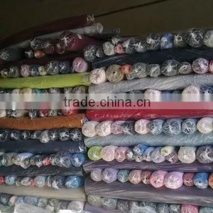 Poly Cotton Plain Dyed Poplin Stock Lot Fabric Textile Quality Choice thumbnail-1