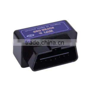 Mini ELM327 WiFi ELM 327 OBDII Car Diagnostic Tool OBD2 Code Reader Scanner For IOS Android ELM WiFi 327 Black Hot Selling~ thumbnail-4