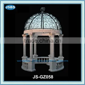 Chap Outdoor Decoration Stone Garden Pavilion for Sale thumbnail-1