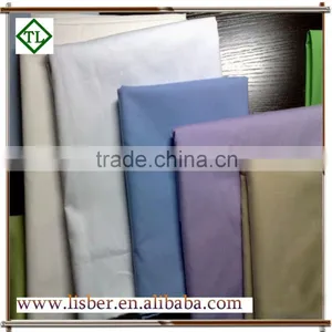 T/c 65/35 45*45 133*72 China Hot Sale Plain Dyed tc Poplin Fabric Quality Choice thumbnail-1