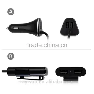 REYON New Model 4 Usb 9.6A Multi Usb Port Car Charger for Iphone,Ipad ,tablet,samsung thumbnail-5