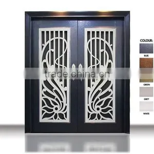 P6W99 ART Design Security Door Made From Malaysia thumbnail-1