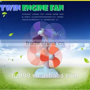 Promotional Items Double Blade Motors Revolutionary USB Small Electric Fan Motor thumbnail-3