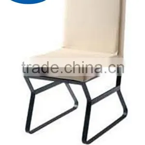 Y-067 Modern Furniture Stainless Steel Dining Chair Leather Chair thumbnail-1