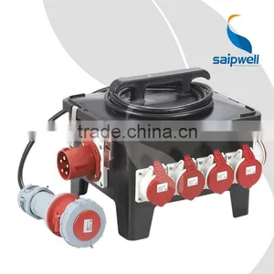 SAIP/SAIPWELL New Plastic Waterproof Combination Power Mobile Socket Box thumbnail-2