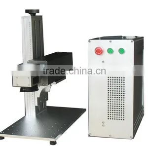 10w Portable Fiber Date /bar Code Marking on Metal Laser Engraving Machine thumbnail-2