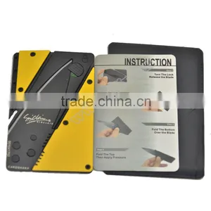 HOT!! 2016 Srainless Steel Credit Card Knife for Camping and Hiking Equipment Quality Choice thumbnail-5