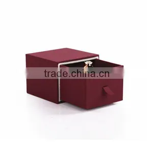 Custom Packaging Paper Cardboard Jewelry Ring Box With Drawer thumbnail-2