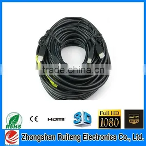 Factory HDMI Cable 2.0 HDMI Cable 100m 50m 40m 30m 20m 10m Support 1080P 4K2K Over Fiber Optic Quality Choice thumbnail-2