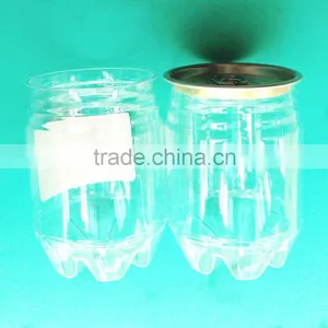 250ml Empty Clear Plastic Fruit Juice Glass Bottle thumbnail-1