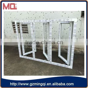 3 Panel Triple PVC Open Inside Casement Window Design for Home thumbnail-5