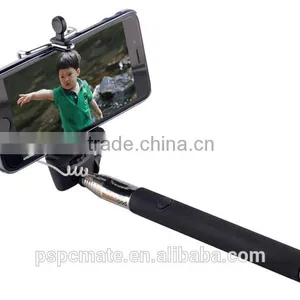 Extendable Handheld Selfie Stick With Cable Wired Remote Shutter Selfie Stick Telescopic Holder Different Color for Choice thumbnail-5